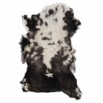 VIDAXL Peau de mouton Couleur melangee (60-70)x(90-100) cm