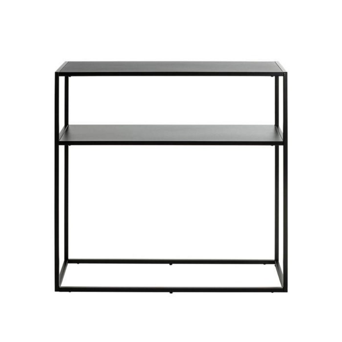 Paris Prix Console Design en Métal  Soraya  80cm Noir