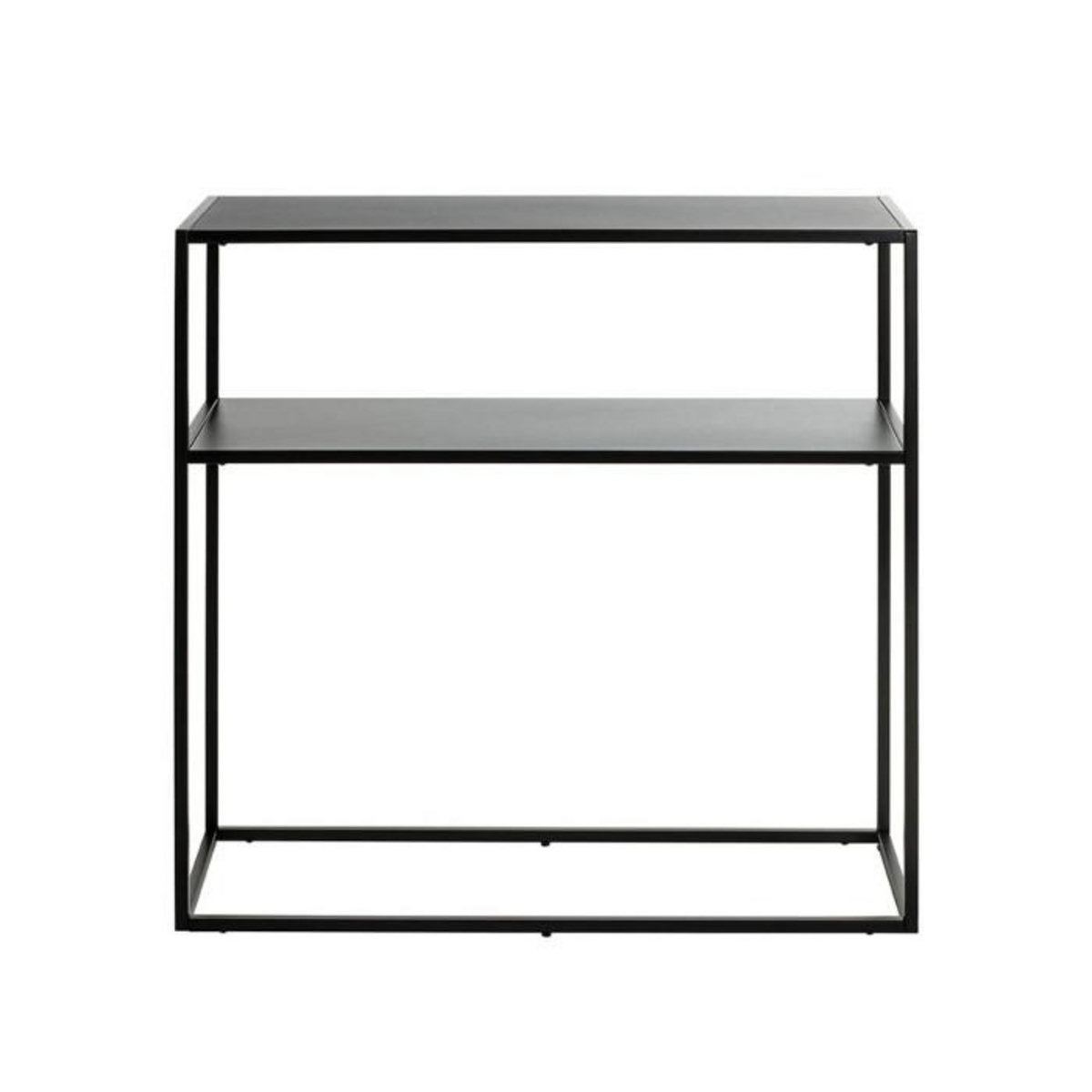 Paris Prix Console Design en Métal  Soraya  80cm Noir