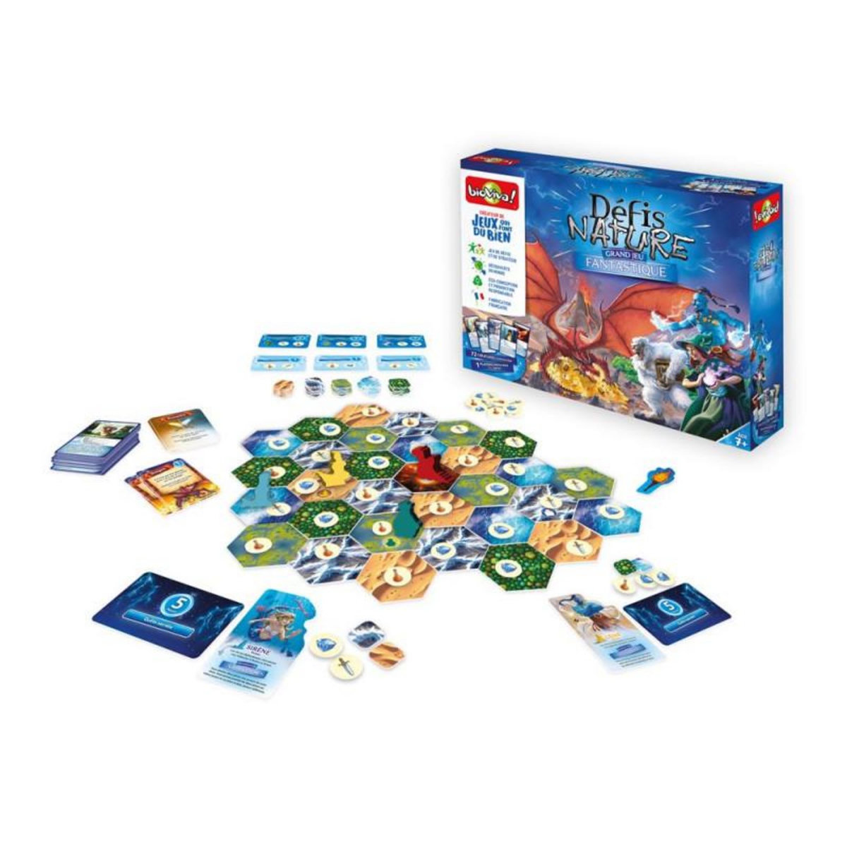 Bioviva Jeu de stratégie Bioviva Le grand jeu Défis Nature Fantastique