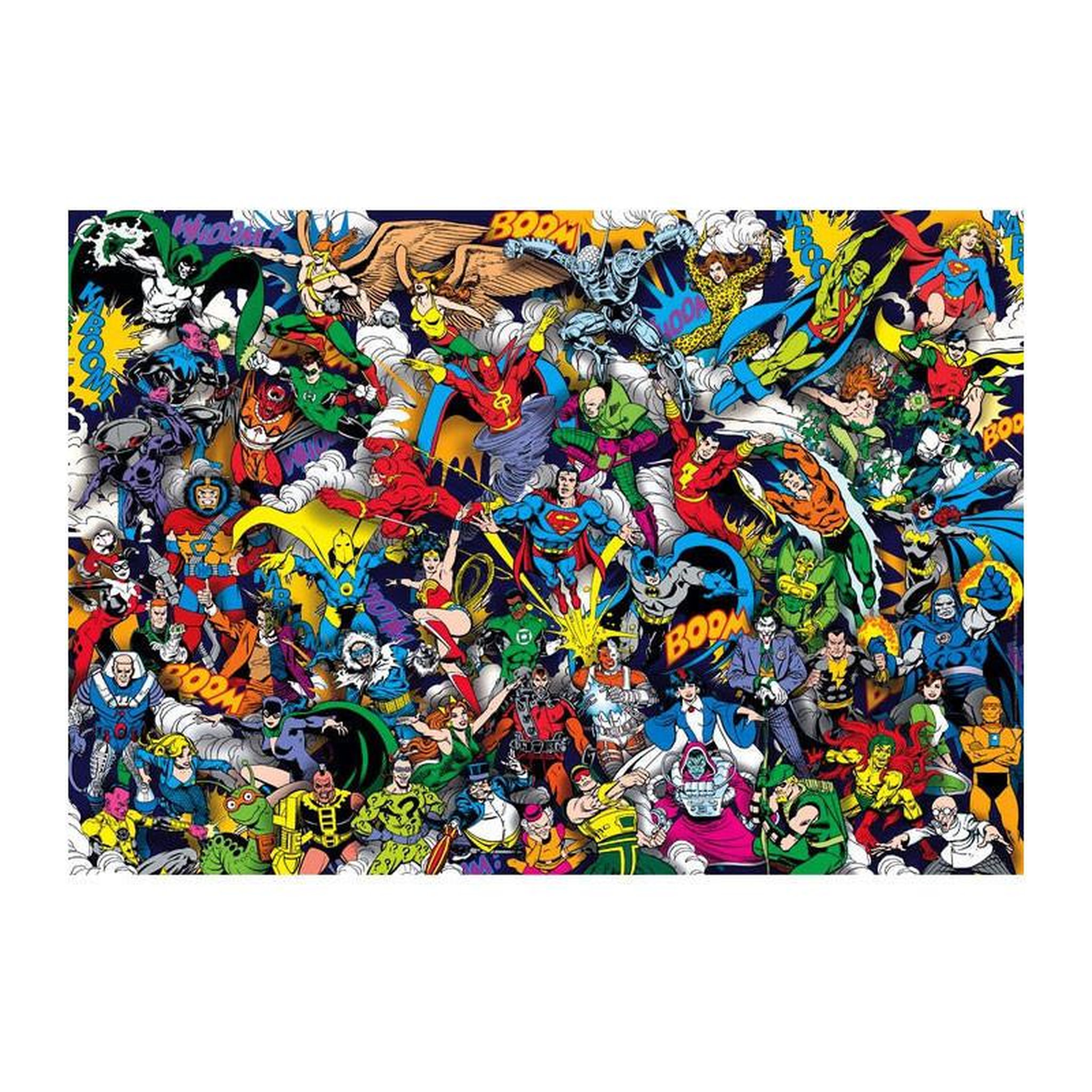 Voir la diapositive 2 : CLEMENTONI Clementoni Jigsaw Puzzle DC Comics Justice League, 1000pcs. 39863