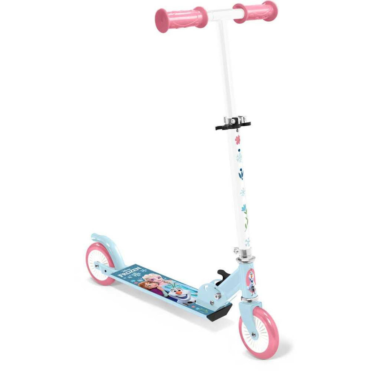 REINE DES NEIGES Trottinette enfant pliable - LA REINE DES NEIGES - RN246042 - Bleu