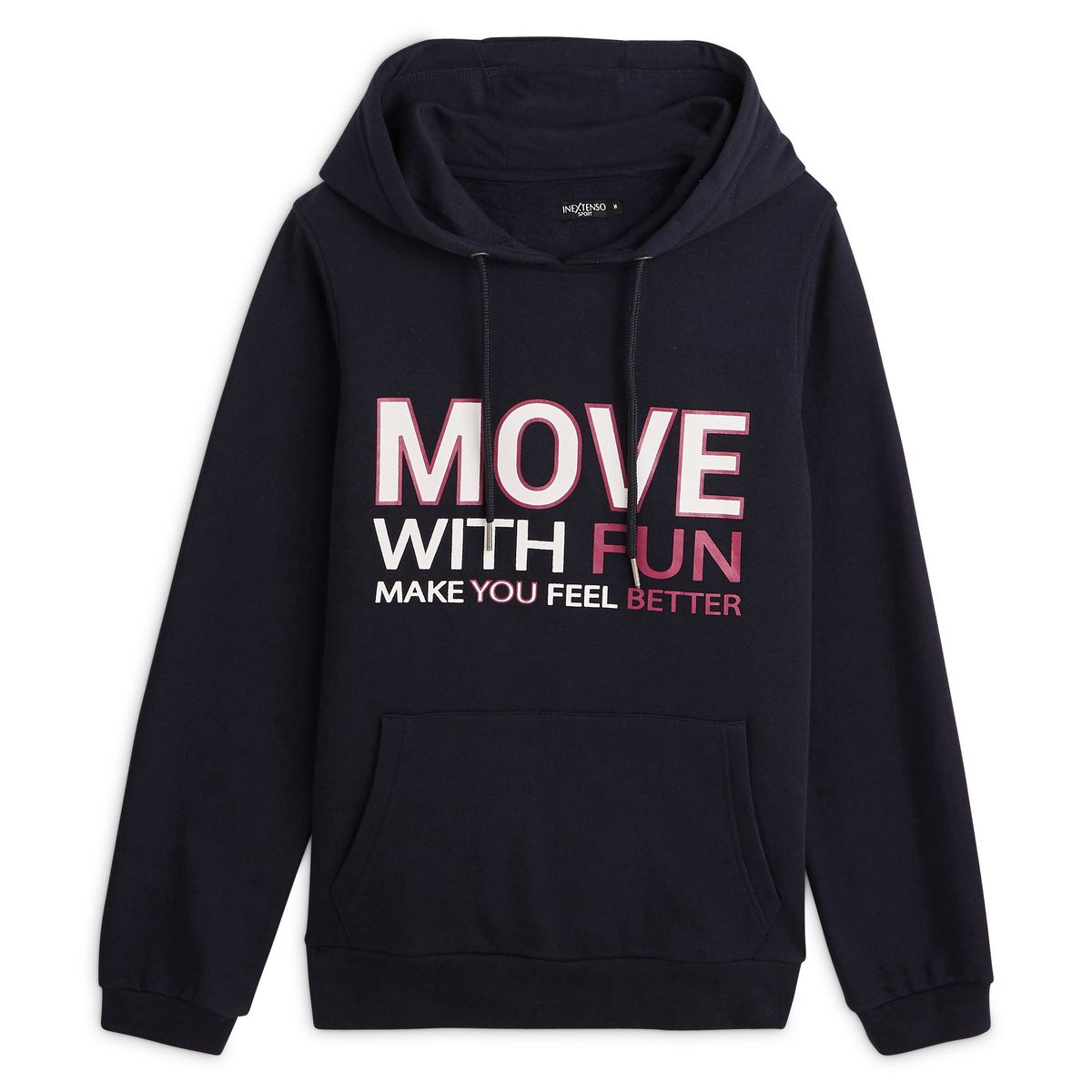 INEXTENSO Sweat de sport à capuche femme