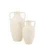 Voir la diapositive 2 : Paris Prix Vase Déco Uni  Amphore  66cm Blanc