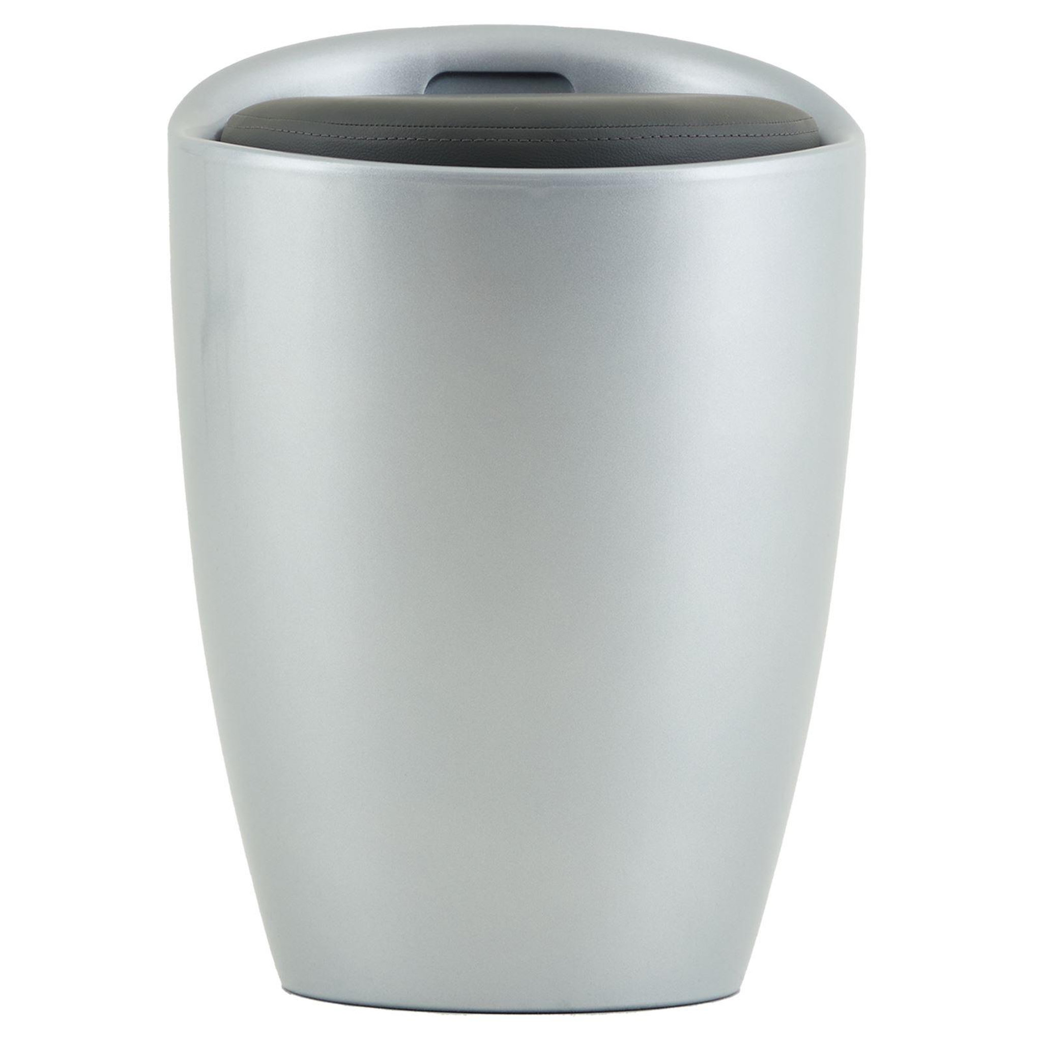 Voir la diapositive 2 : IDIMEX Tabouret coffre de rangement daniel