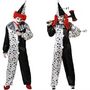 Voir la diapositive 2 : ATOSA Déguisement clown tueur - mixte - M/L