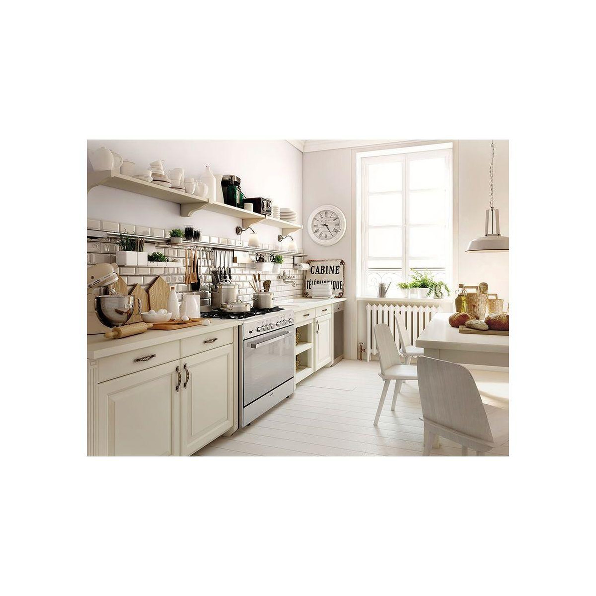 Voir la diapositive 4 : Glem Piano de cuisson gaz ge960cvix2