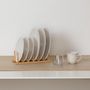 Voir la diapositive 3 : FIVE Rack de Rangement 6 Assiettes  Bambou  30cm Naturel