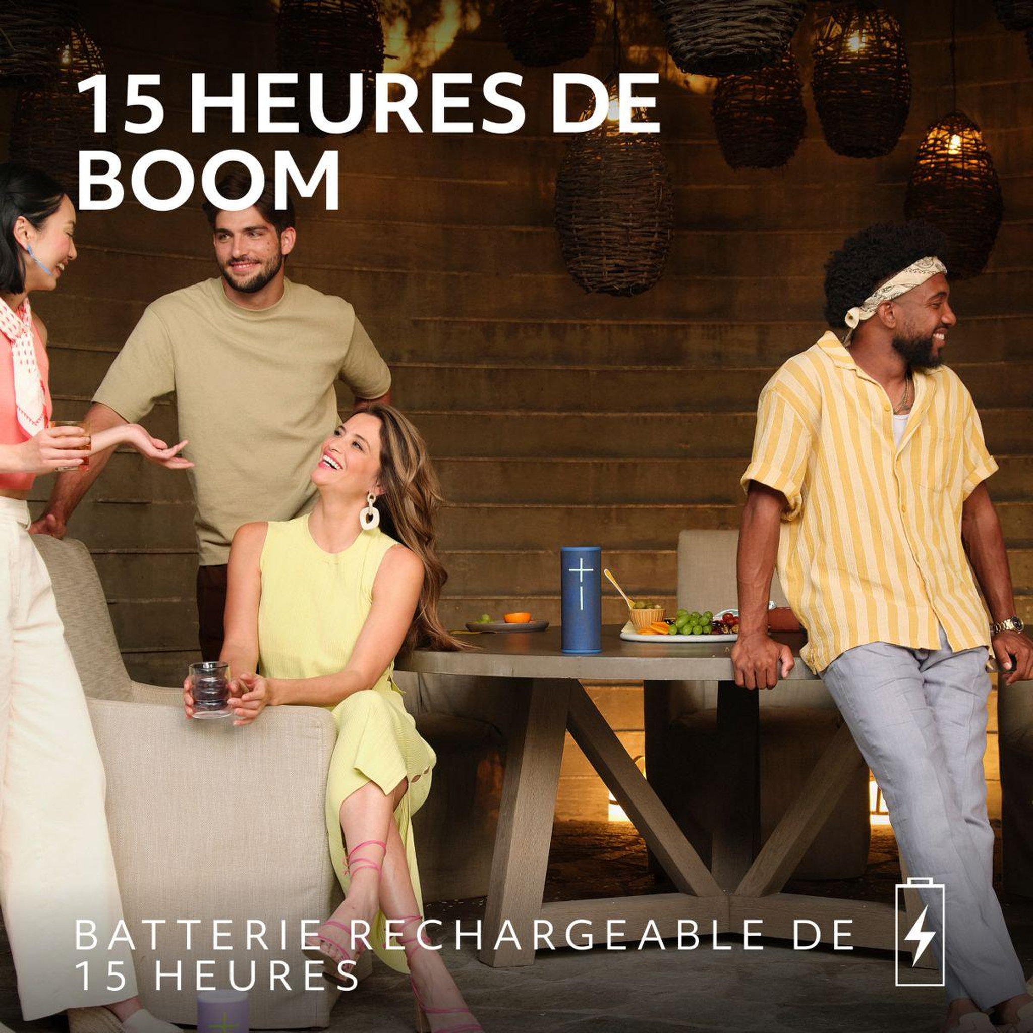 Voir la diapositive 3 : Ultimate ears Enceinte portable Boom 4 Framboise