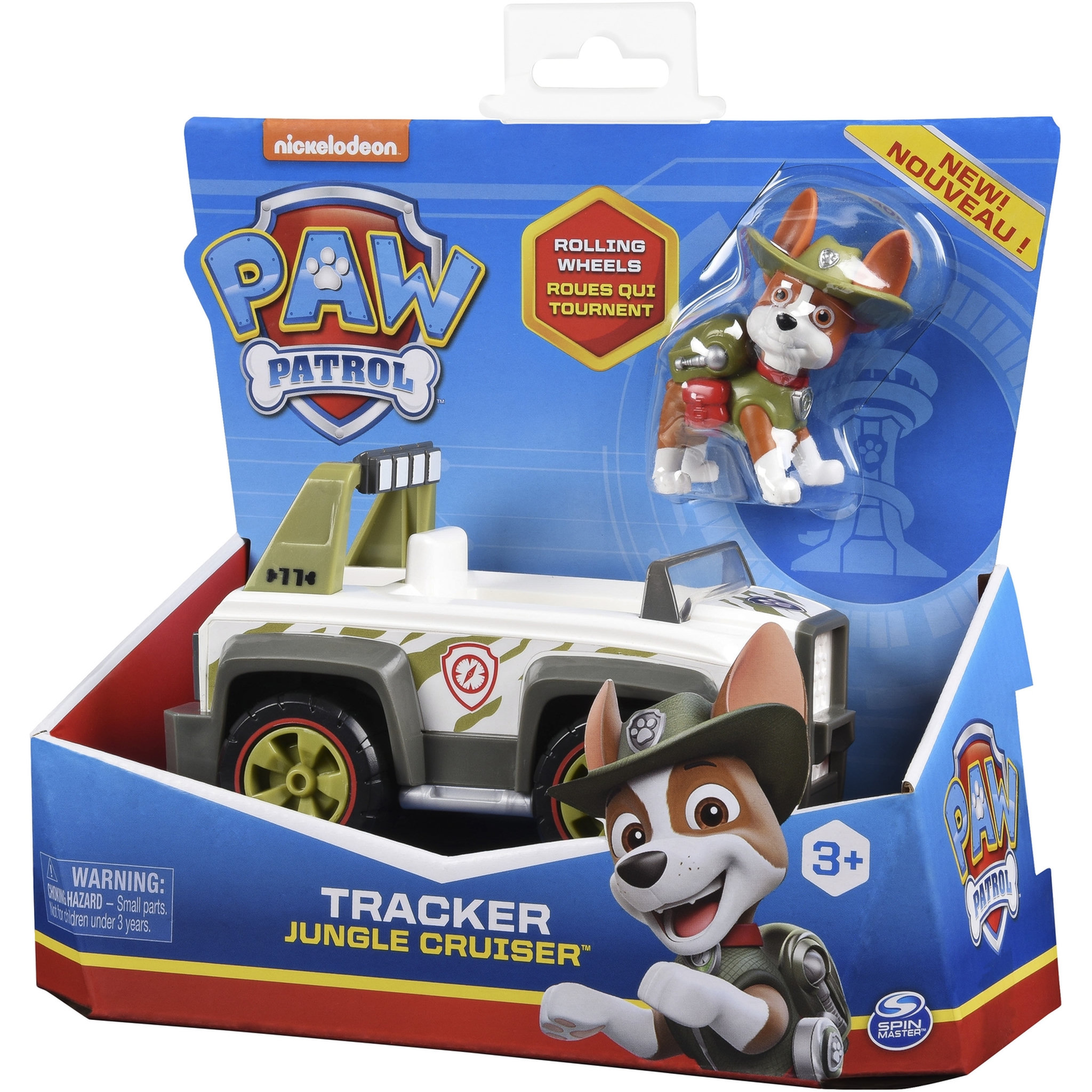 Voir la diapositive 4 : SPIN MASTER Véhicule et figurine Tracker Pat Patrouille