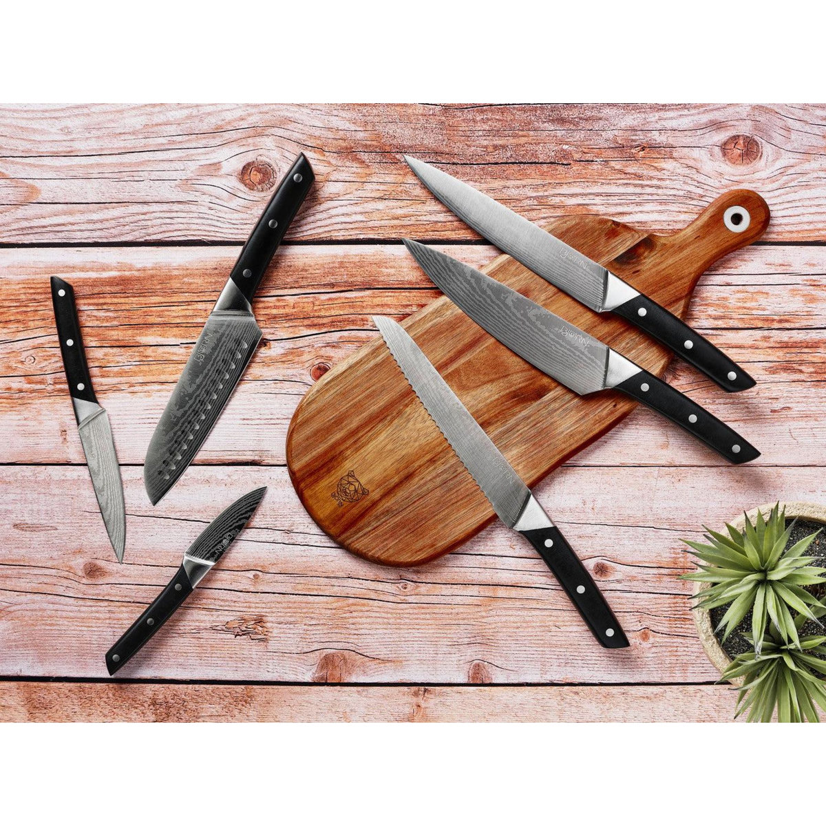 BJORN Planche à découper en bois d'acacia FREJA - 48 x 19cm