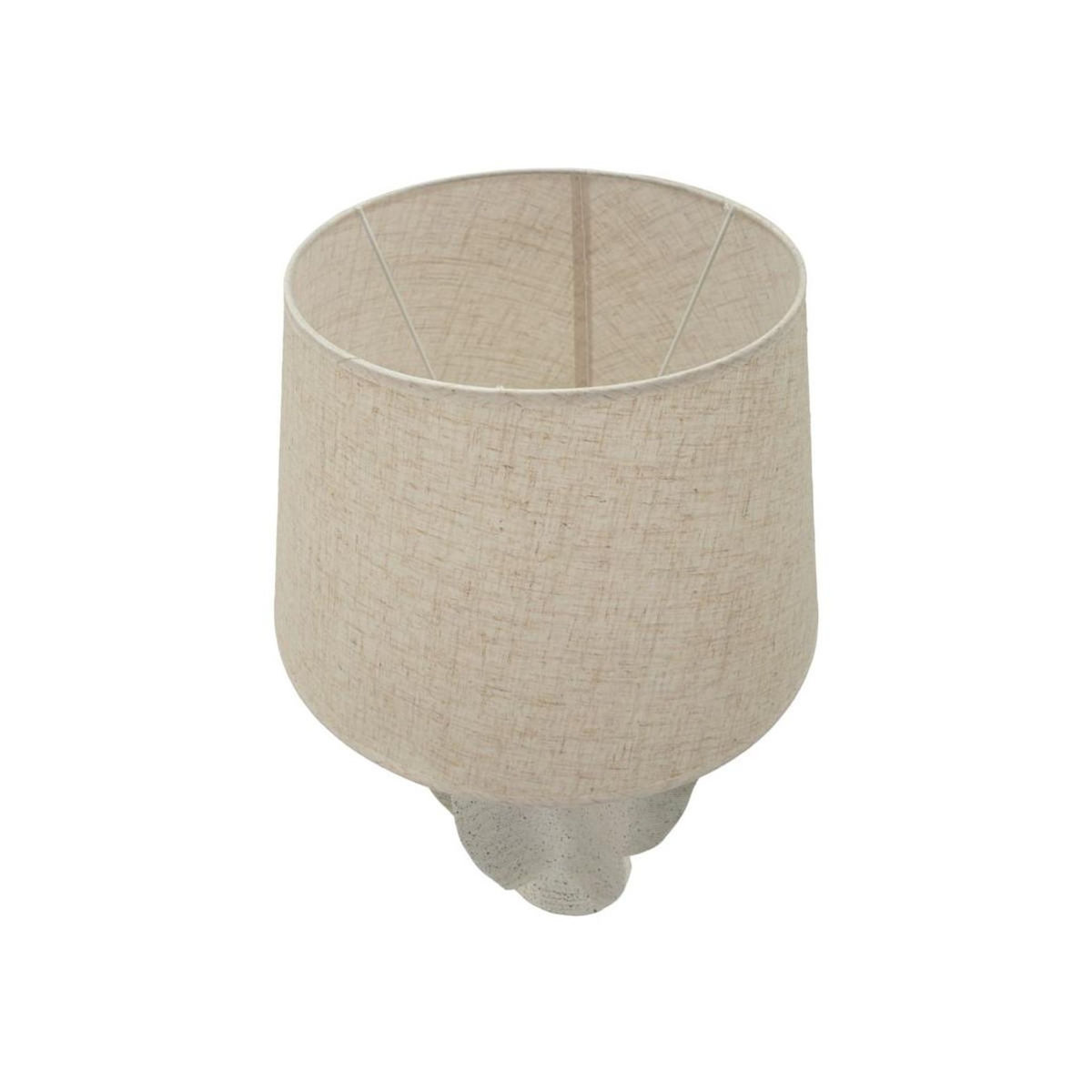 Paris Prix Lampe Design Moucheté  Ester  63cm Ivoire
