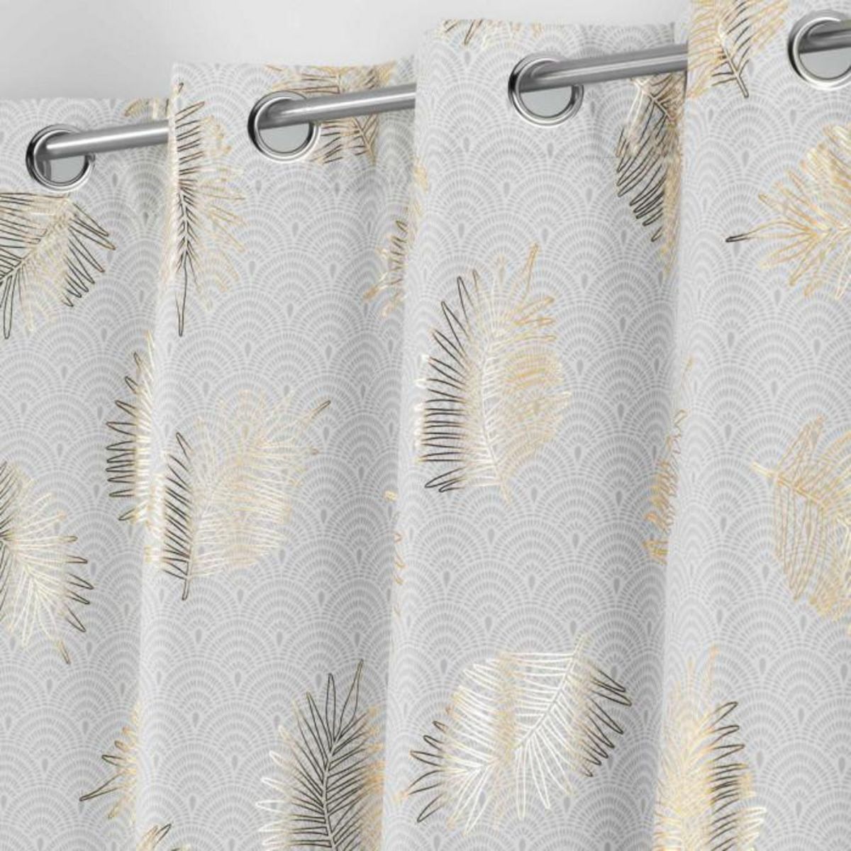 Paris Prix Rideau à Œillets  Sunny Gold  140x280cm Or