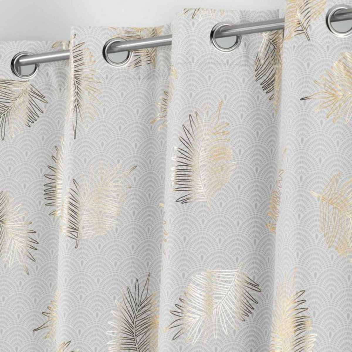 Paris Prix Rideau à Œillets  Sunny Gold  140x280cm Or