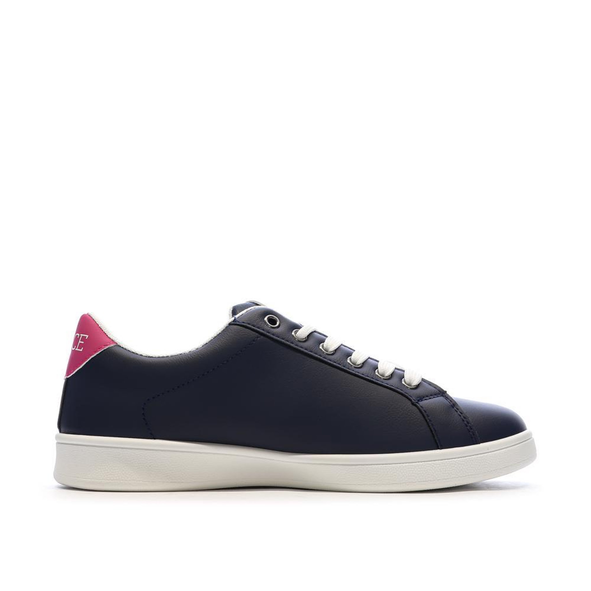 Voir la diapositive 3 : U.S. Polo Assn. Baskets marines/roses/blanches femme us polo assn for everyday