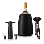 Vacu vin Coffret vin élégant 5 accessoires - 3890660