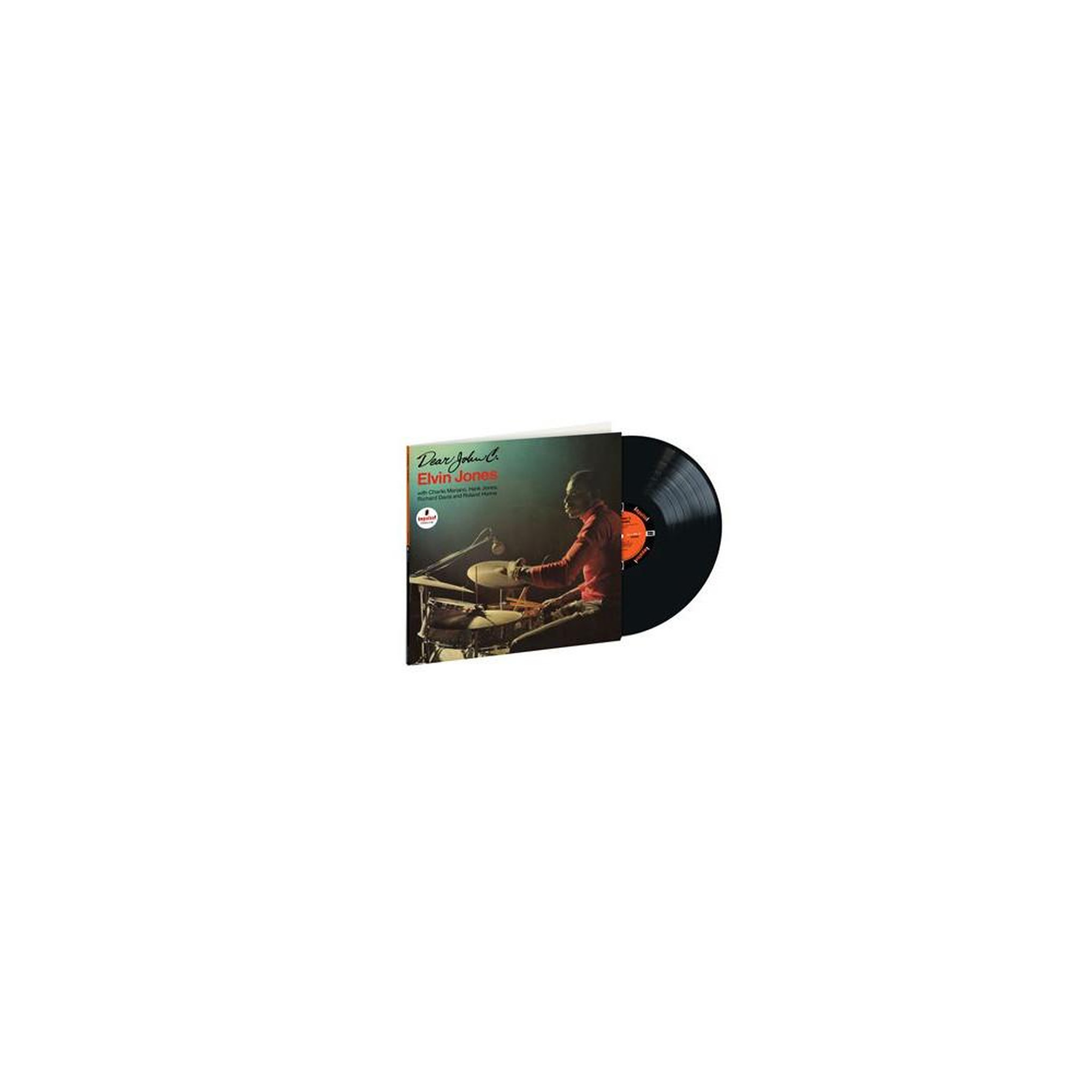 Vinyle 33t jazz elvin jones – dear john c. Édition acoustic sounds 180 g, pochette gatefold