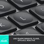 Voir la diapositive 2 : Logitech Clavier sans fil MX Keys mini graphite