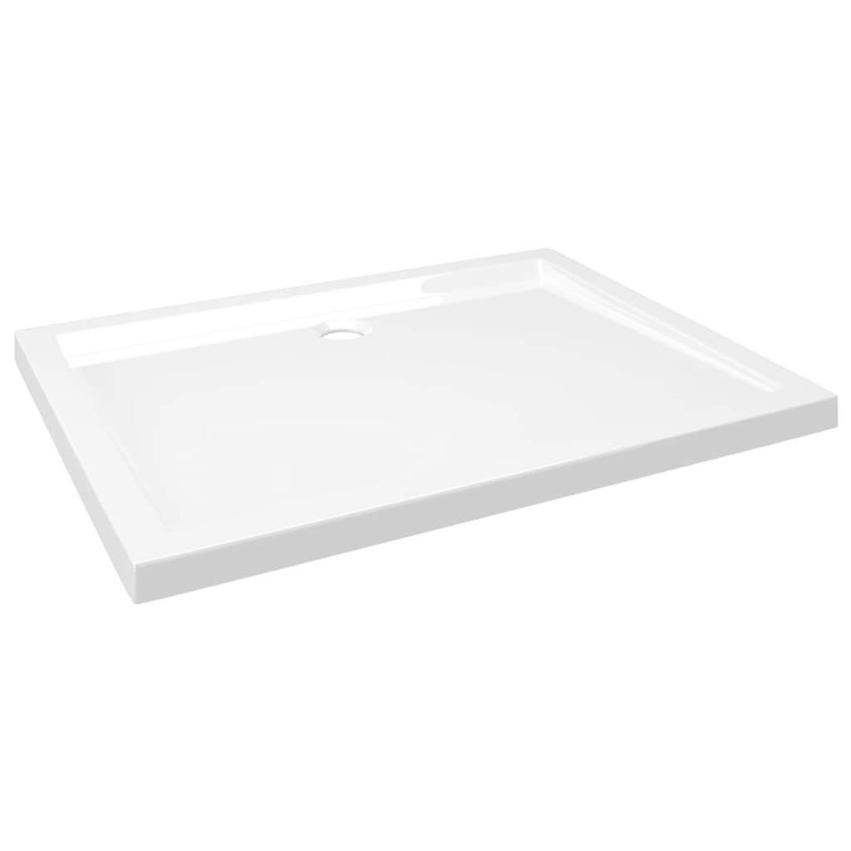 VIDAXL Receveur de douche rectangulaire ABS 70x90 cm