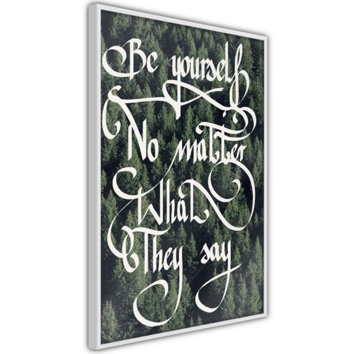 Paris Prix Affiche Murale Encadrée  Be Yourself