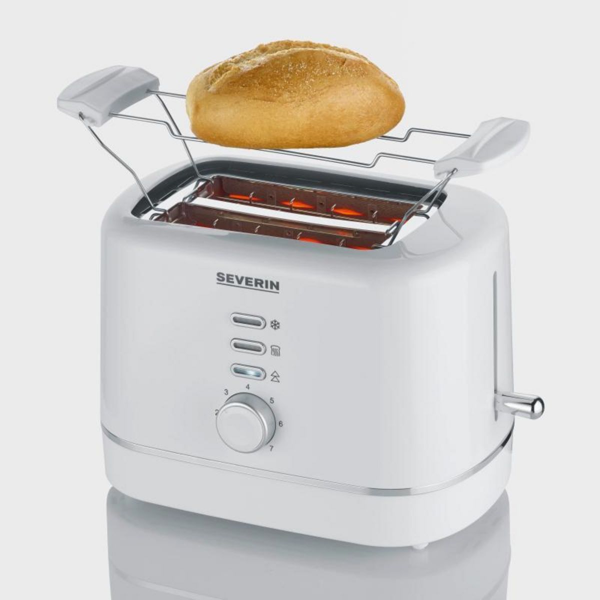 SEVERIN Severin Toaster 2 Slice white AT 4324 (AT4324)
