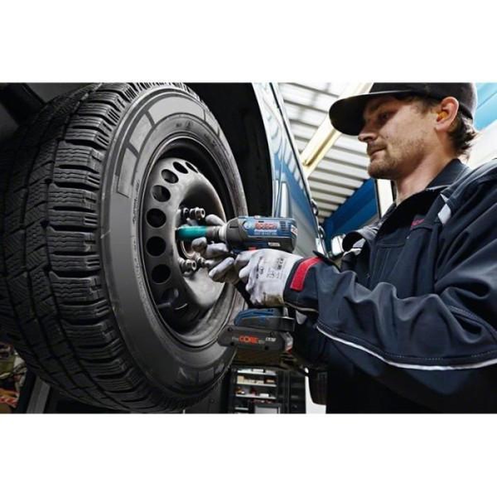 Voir la diapositive 2 : BOSCH Pack de 2 batteries 18v procore 4ah + chargeur rapide - bosch - 1600a01ba3