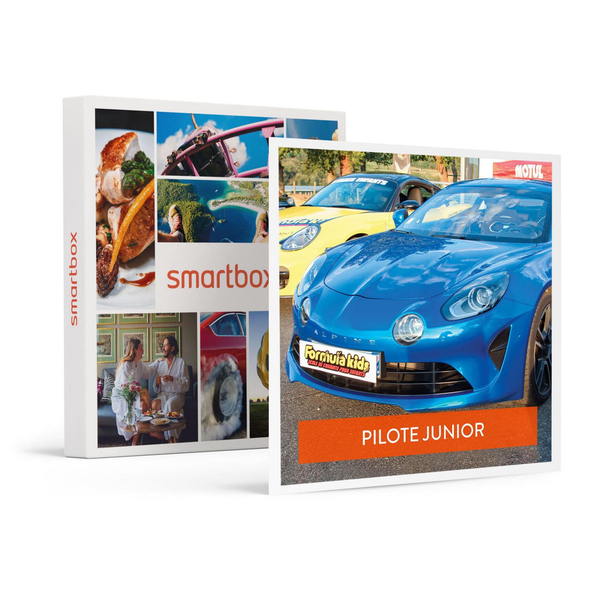Smartbox Stage pilotage enfant : 3 tours de circuit au volant d'une Alpine A110 - Coffret Cadeau Sport & Aventure