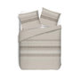 Voir la diapositive 2 : VISION VISION Parure de couette Anthony - 100% coton - 240 x 260 cm - Beige