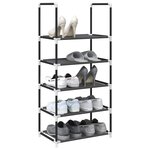 VIDAXL Etagere a chaussures 5 niveaux 44x28x94 cm tissu non-tisse