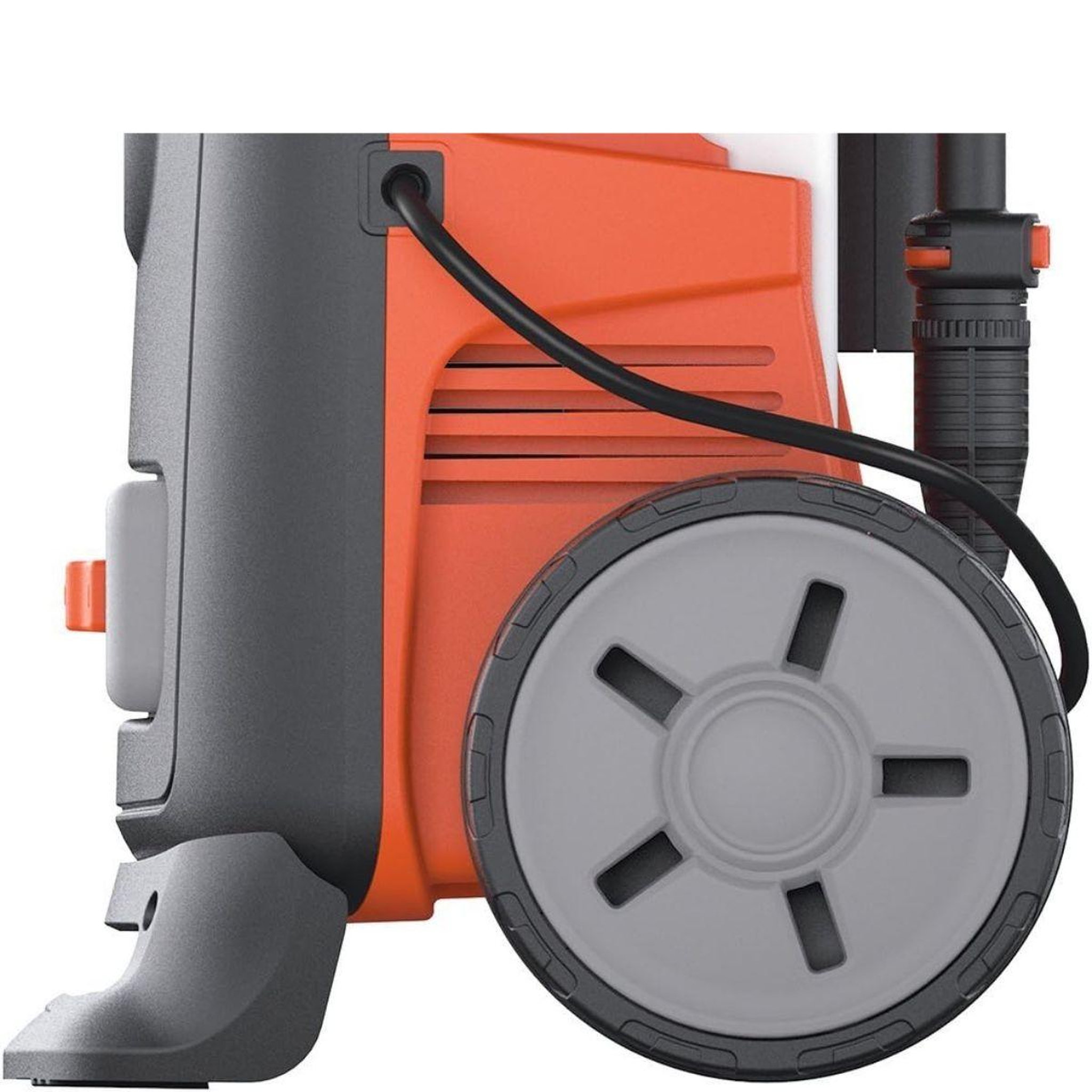 Voir la diapositive 6 : Black et Decker Nettoyeur Haute Pression 2000W 140 Bar 440 L/h Patio cleaner et brosse fixe Black+Decker