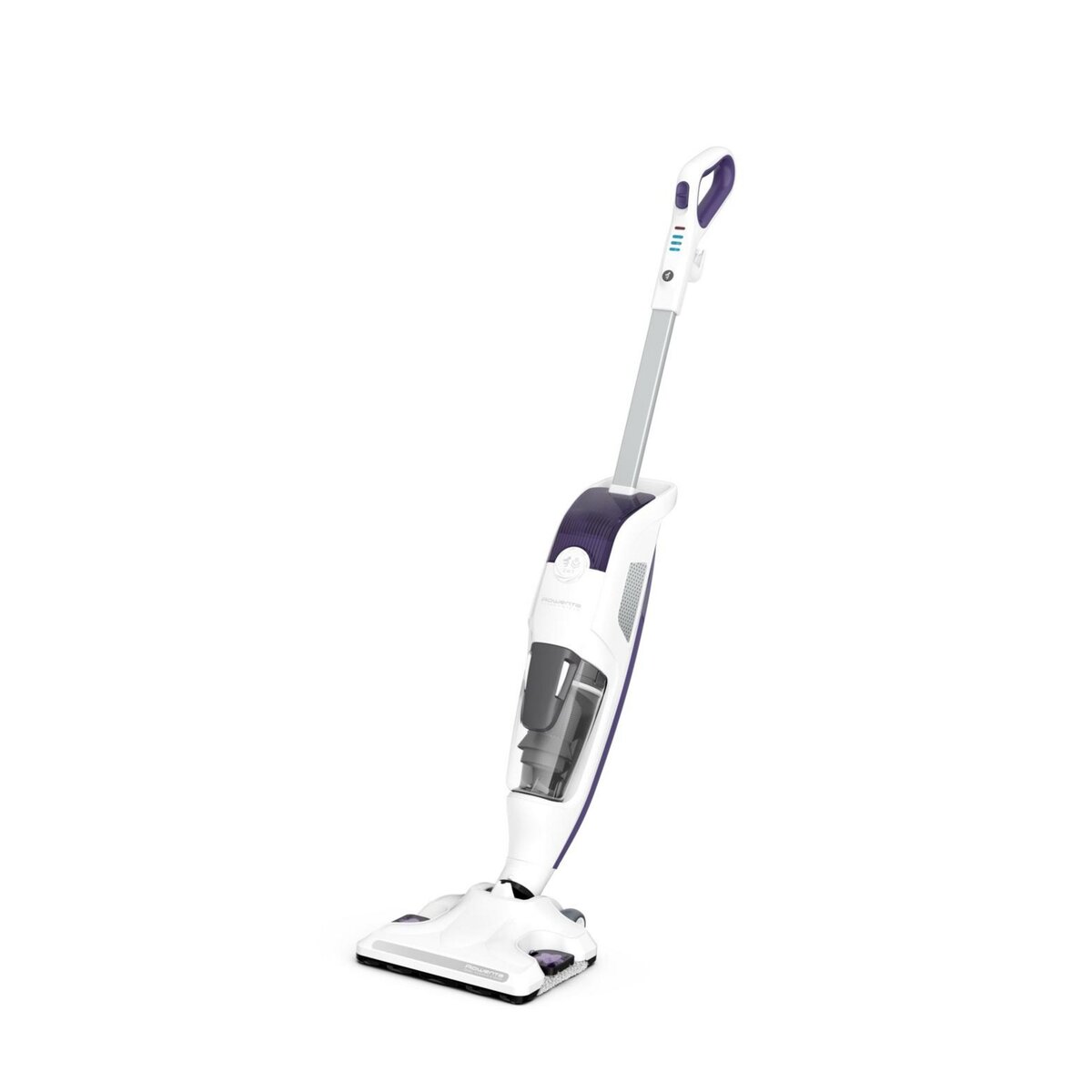 ROWENTA Nettoyeur vapeur aspirateur 2en1 1500w blanc/violet - ry7731wh