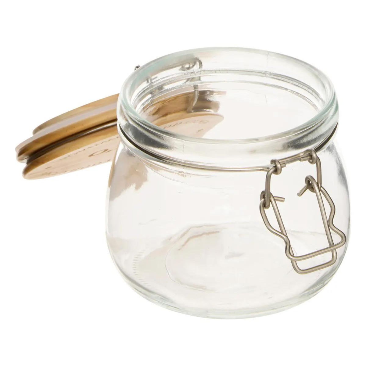 FIVE Bocal en Verre  Wording  0,5L Transparent