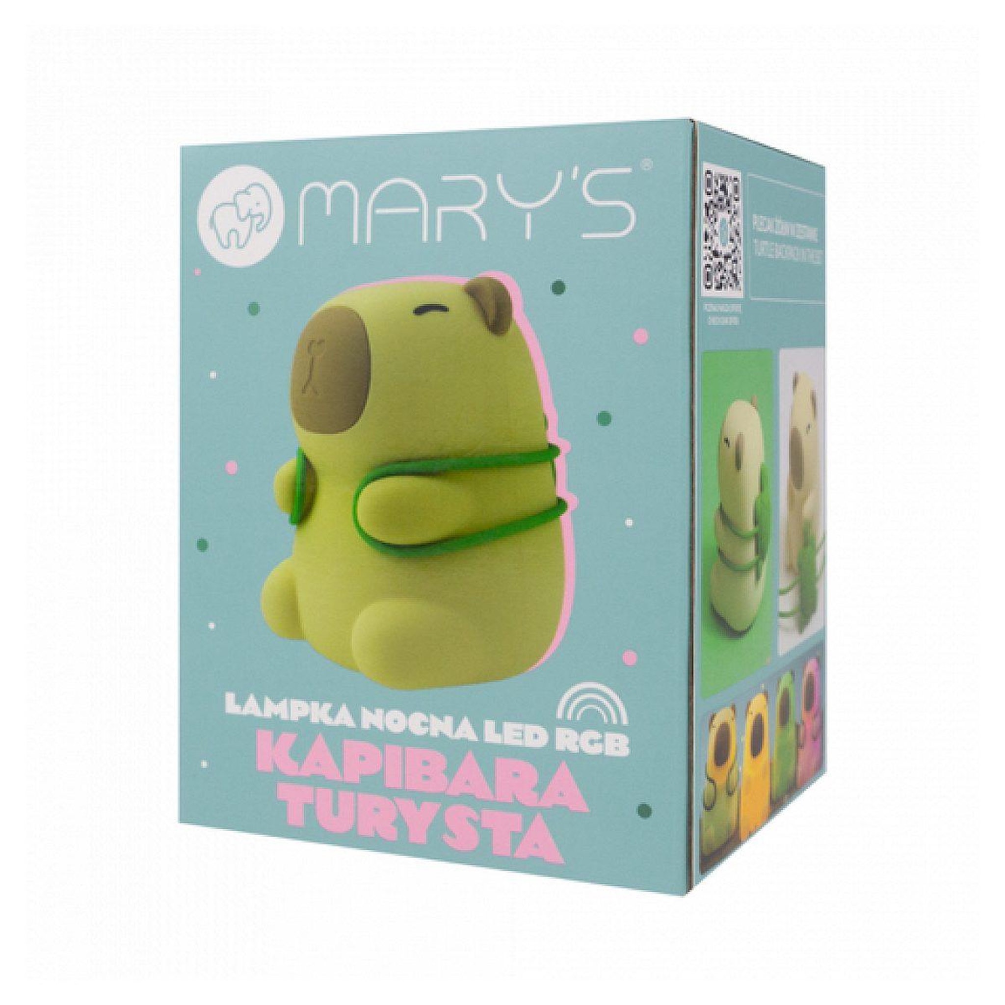 Voir la diapositive 4 : MARY'S Veilleuse led - kapibara tourist
