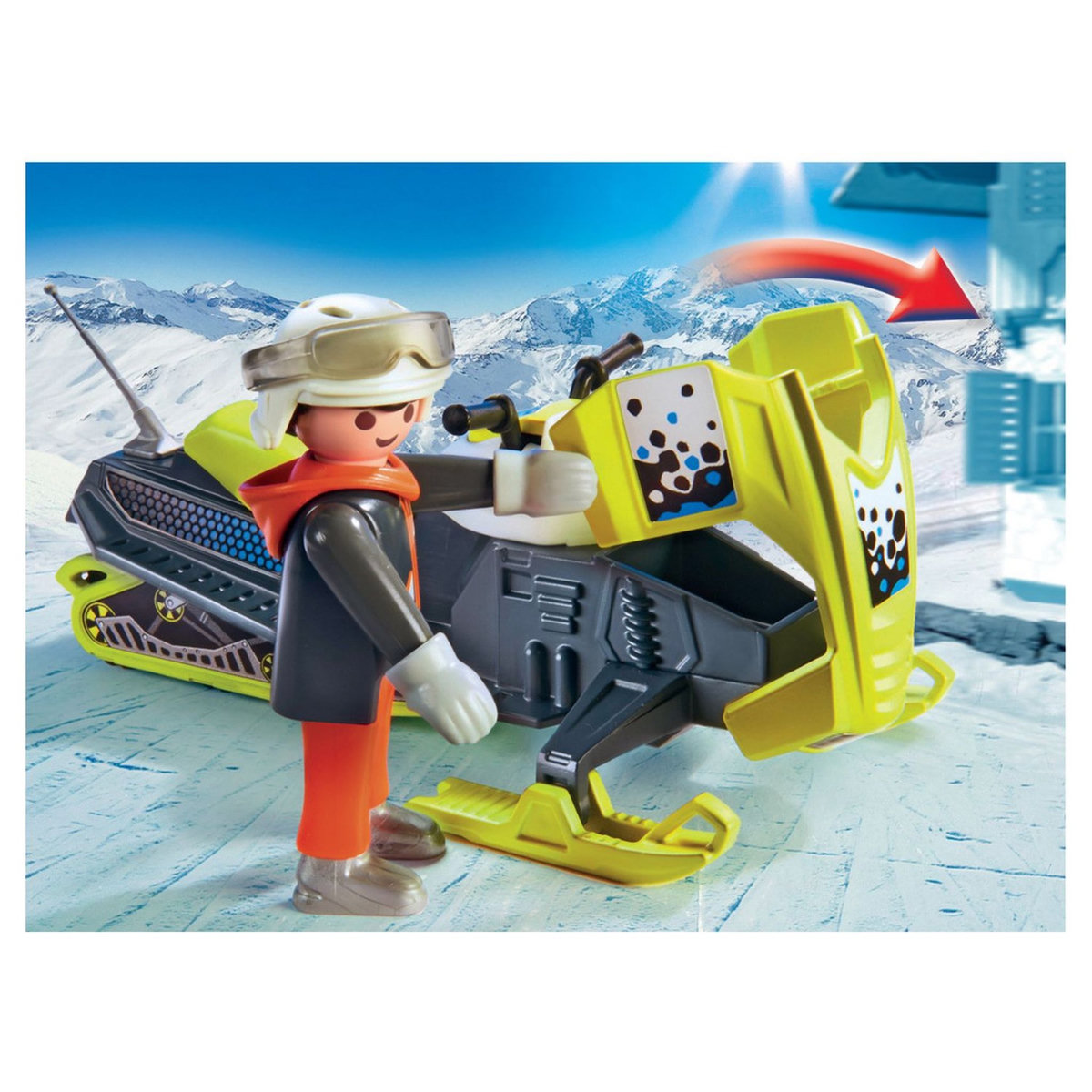 PLAYMOBIL 9285 - Family Fun  - Motoneige 