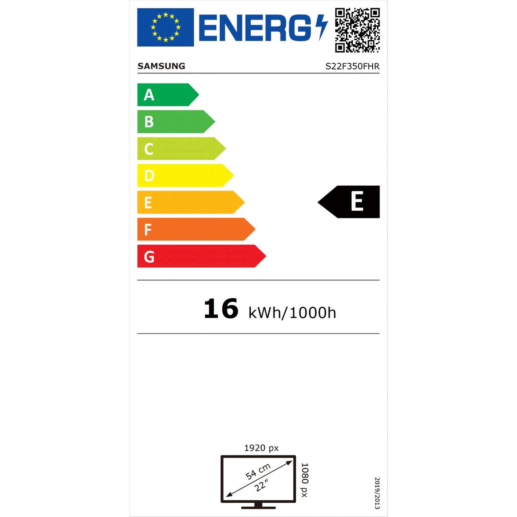Voir la diapositive 3 : Samsung Ecran PC S22F350FHR