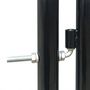 Voir la diapositive 3 : VIDAXL Portail simple de cloture Noir 300x200 cm