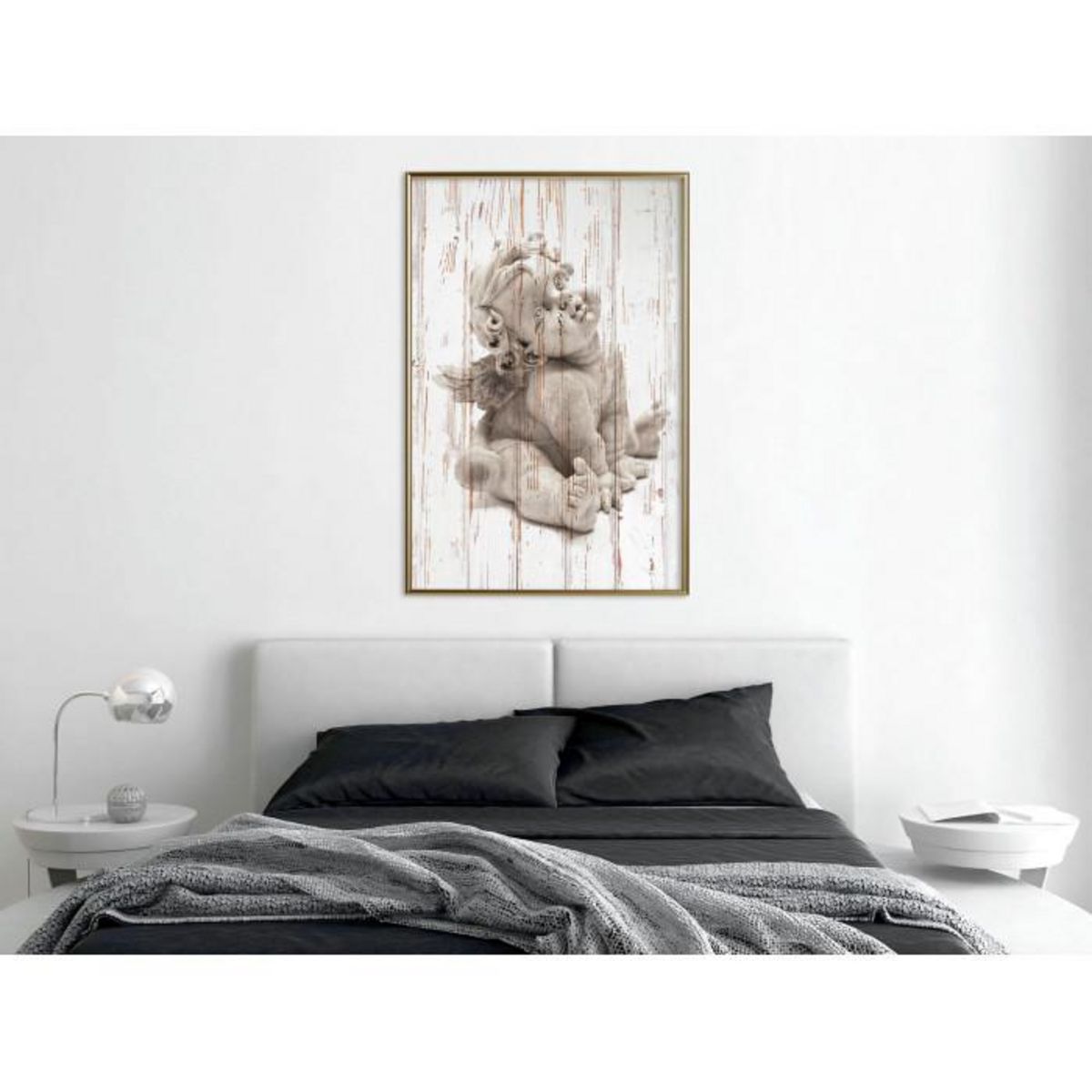 Paris Prix Affiche Murale Encadrée  Winged Baby