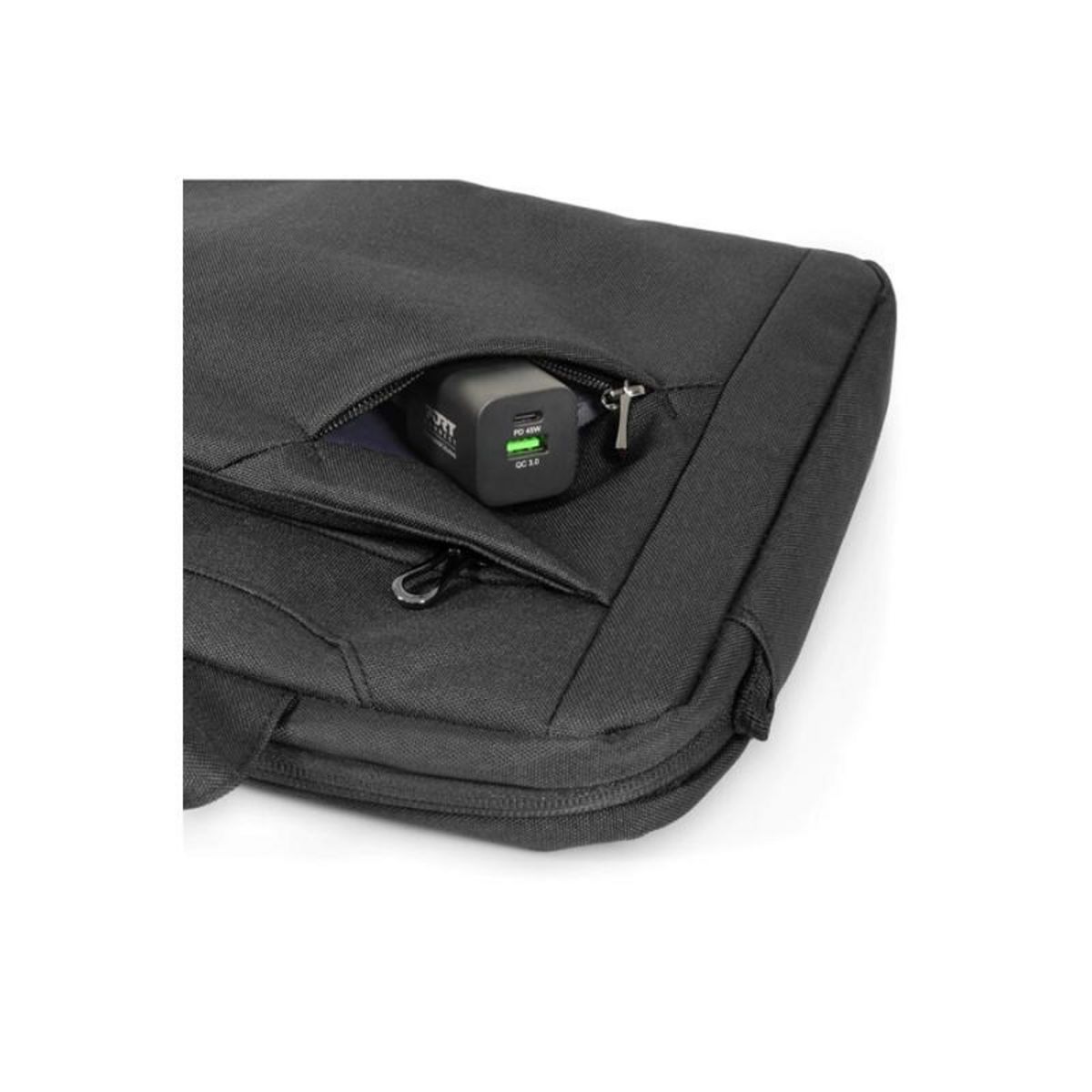 PORT DESIGNS Sacoche PC - PORT DESIGNS - ECO SYDNEY pour ordinateur portable - 15.6 pouces - Noir