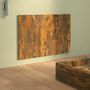 Voir la diapositive 4 : VIDAXL Tete de lit Chene fume 120x1,5x80 cm Bois d'ingenierie