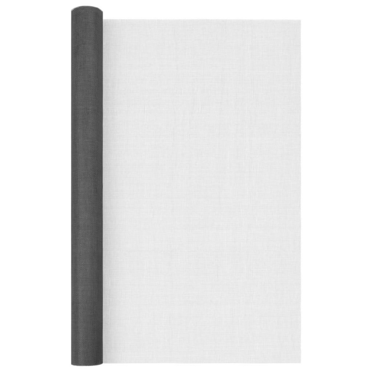 VIDAXL Ecran en treillis Fibre de verre 60x2000 cm Noir