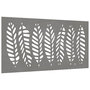 Voir la diapositive 3 : VIDAXL Decoration murale jardin 105x55 cm acier corten design feuille