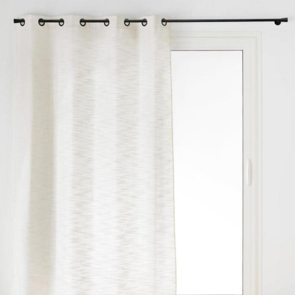 Paris Prix Rideau à Œillets Effet Lin Tissé  Nando  140x280cm Naturel
