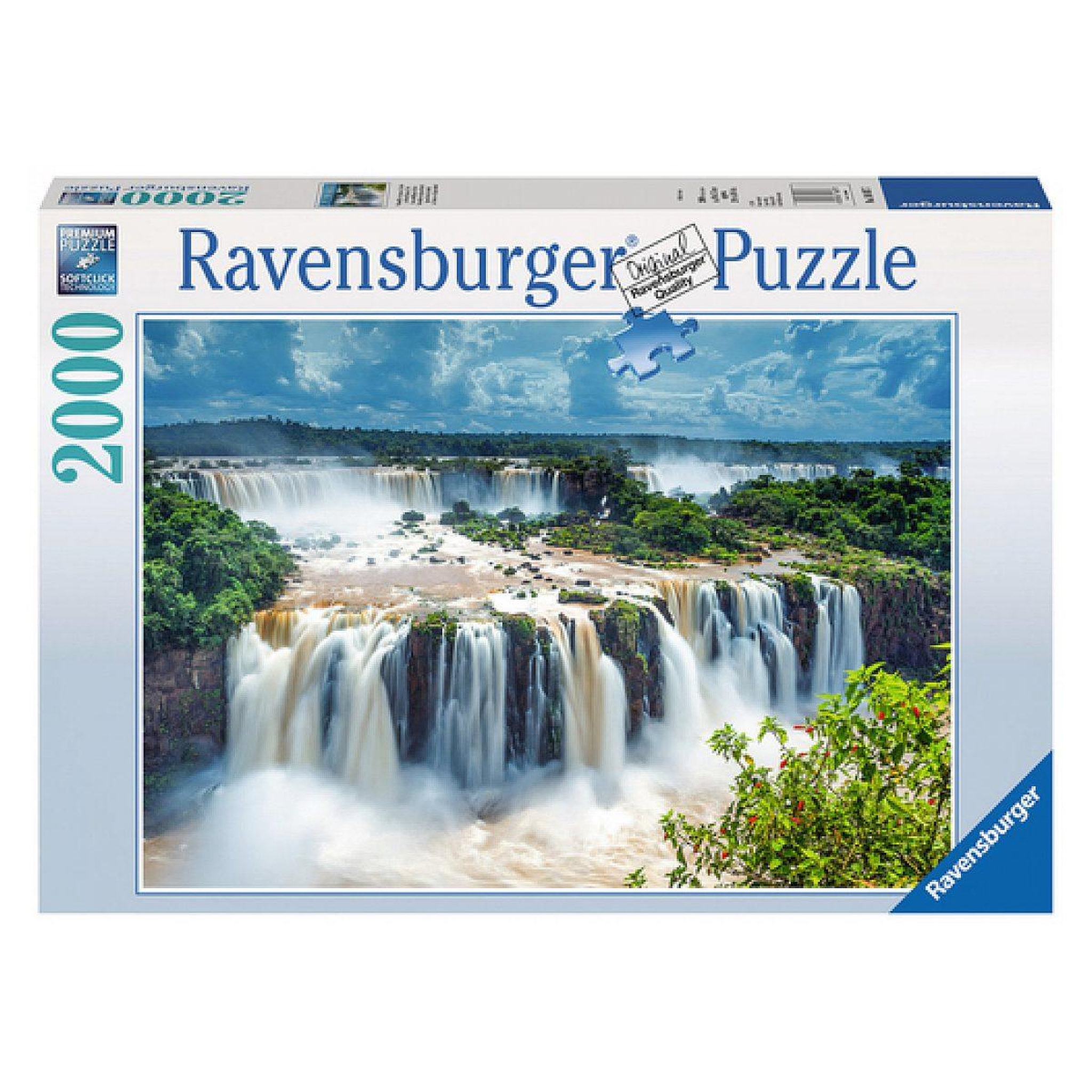RAVENSBURGER Puzzle 2000 pièces - chutes d'iguazu, brésil