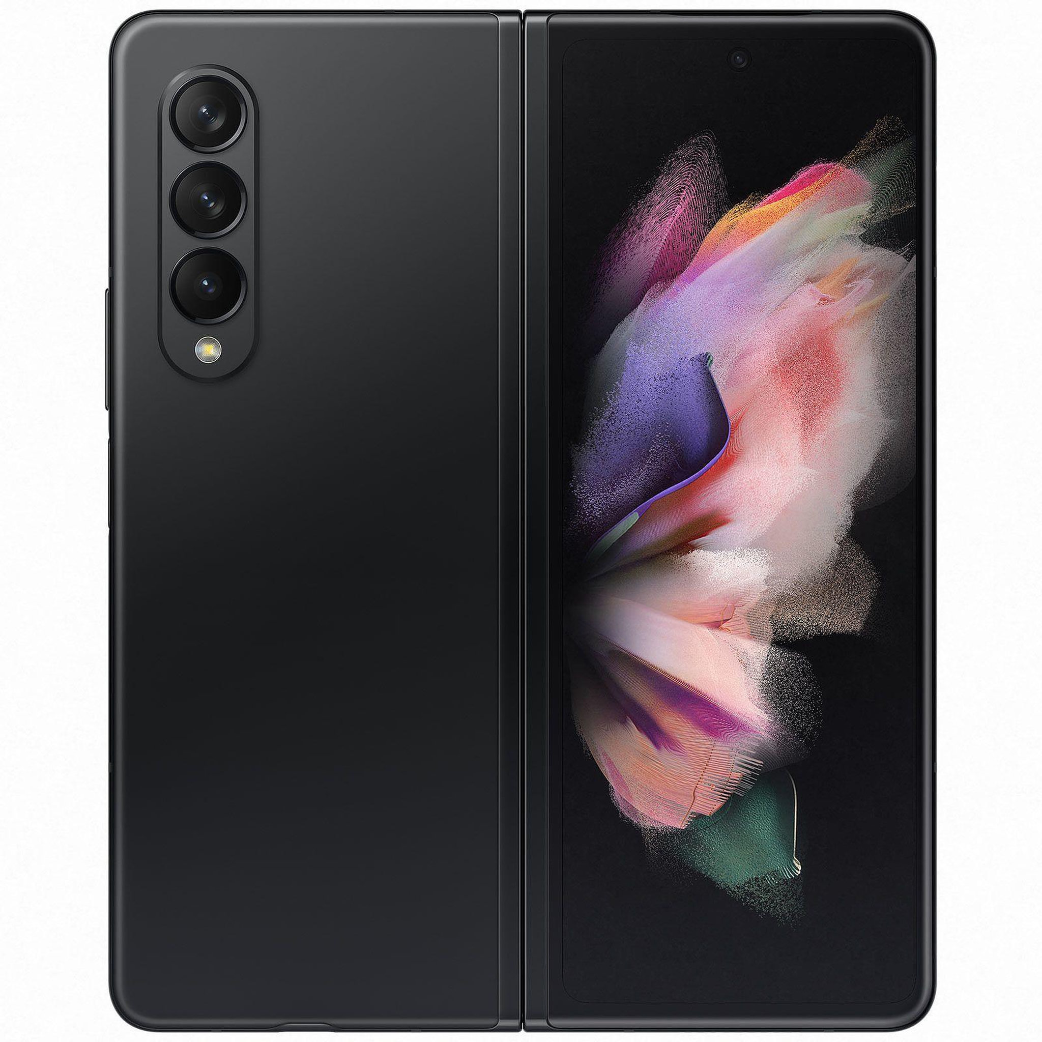 Voir la diapositive 2 : Samsung Galaxy Z Fold3 Reconditionné 256 Go - Grade C - Noir
