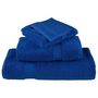 Voir la diapositive 4 : VIDAXL Ensemble de serviettes de qualité supérieure SOLUND 8 pcs bleu