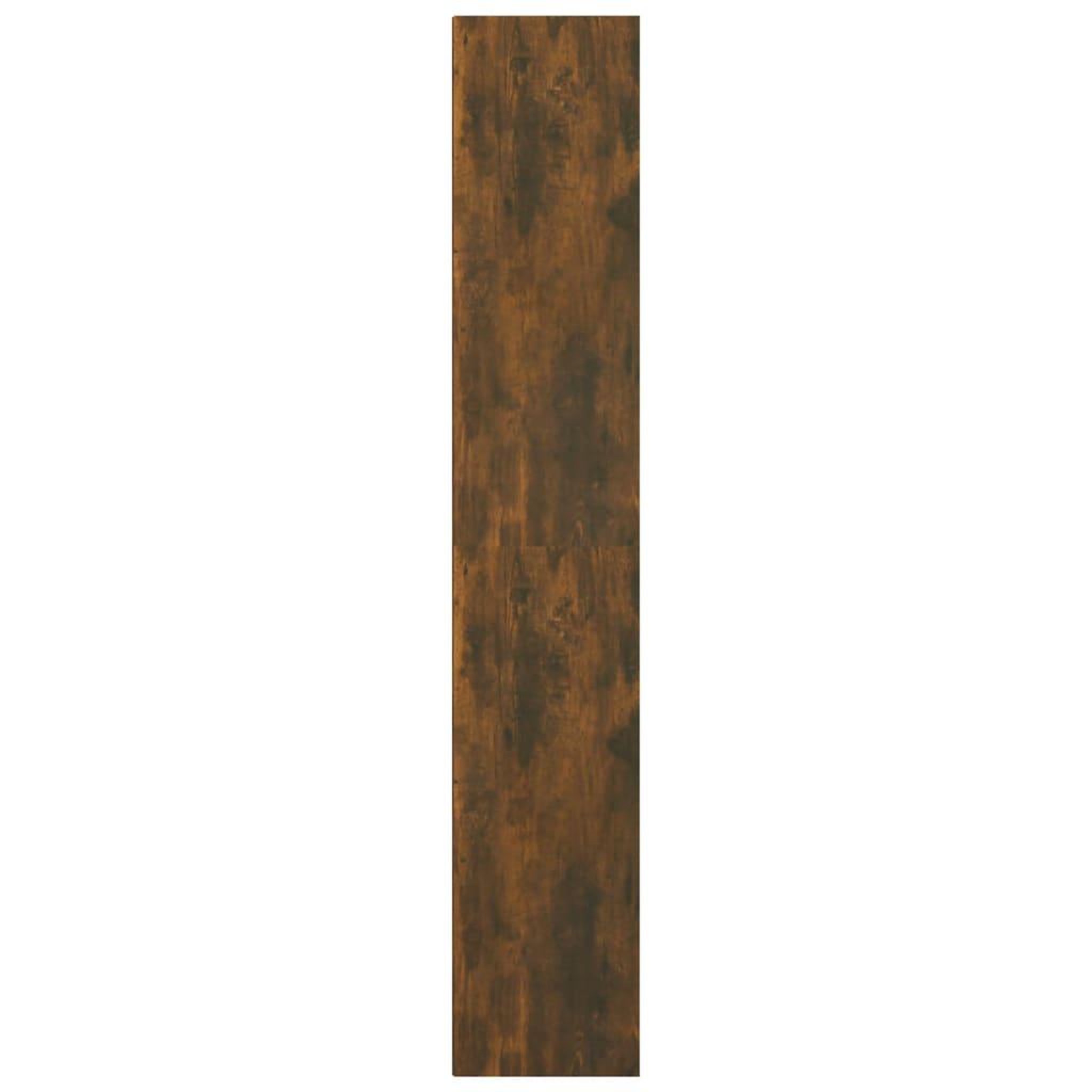 Voir la diapositive 4 : VIDAXL Bibliotheque Chene fume 36x30x171 cm Bois d'ingenierie