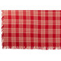Voir la diapositive 2 : Paris Prix Plaid à Carreaux  Franges  130x180cm Rouge