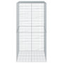 Voir la diapositive 4 : VIDAXL Panier gabion avec couvercle 100x100x200 cm fer galvanise