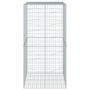 Voir la diapositive 4 : VIDAXL Panier gabion avec couvercle 100x100x200 cm fer galvanise