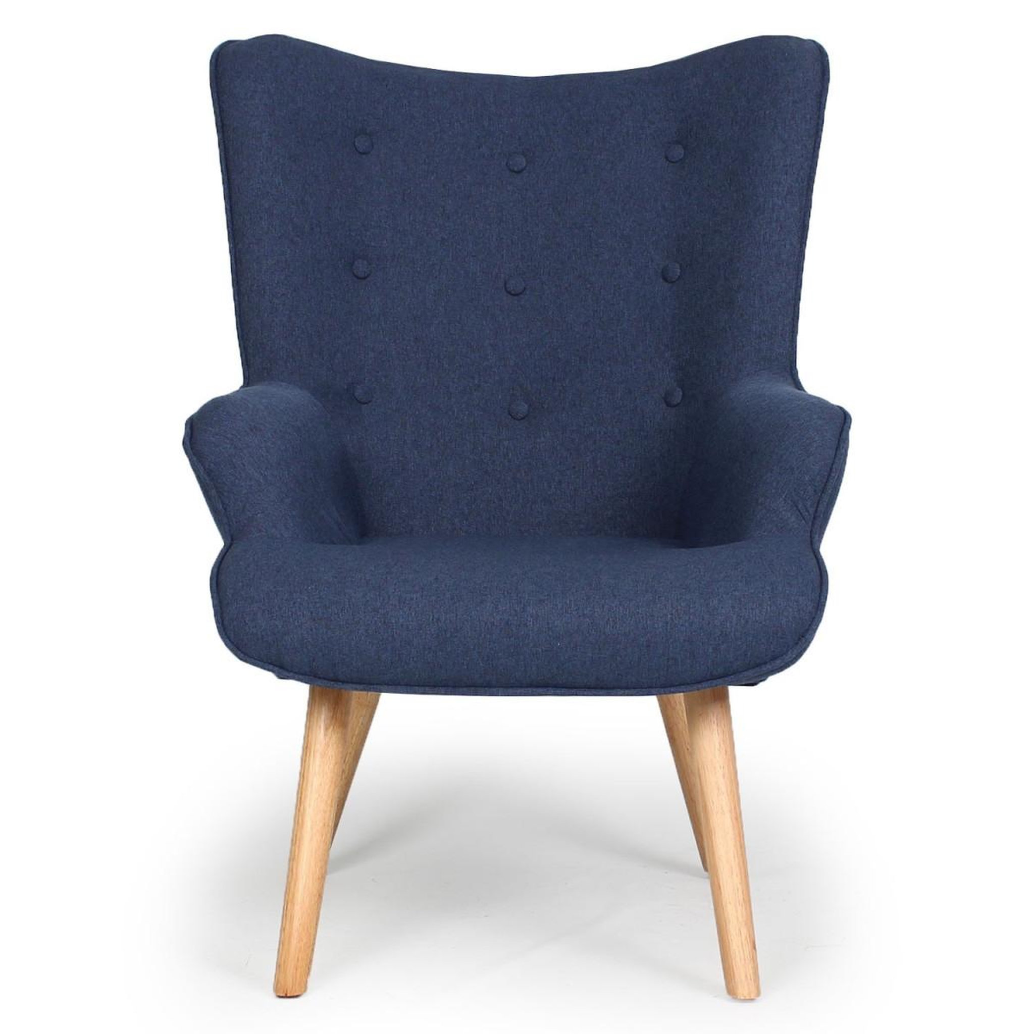 Voir la diapositive 3 : Paris Prix Fauteuil & Pouf Scandinave  Orle  98cm Bleu
